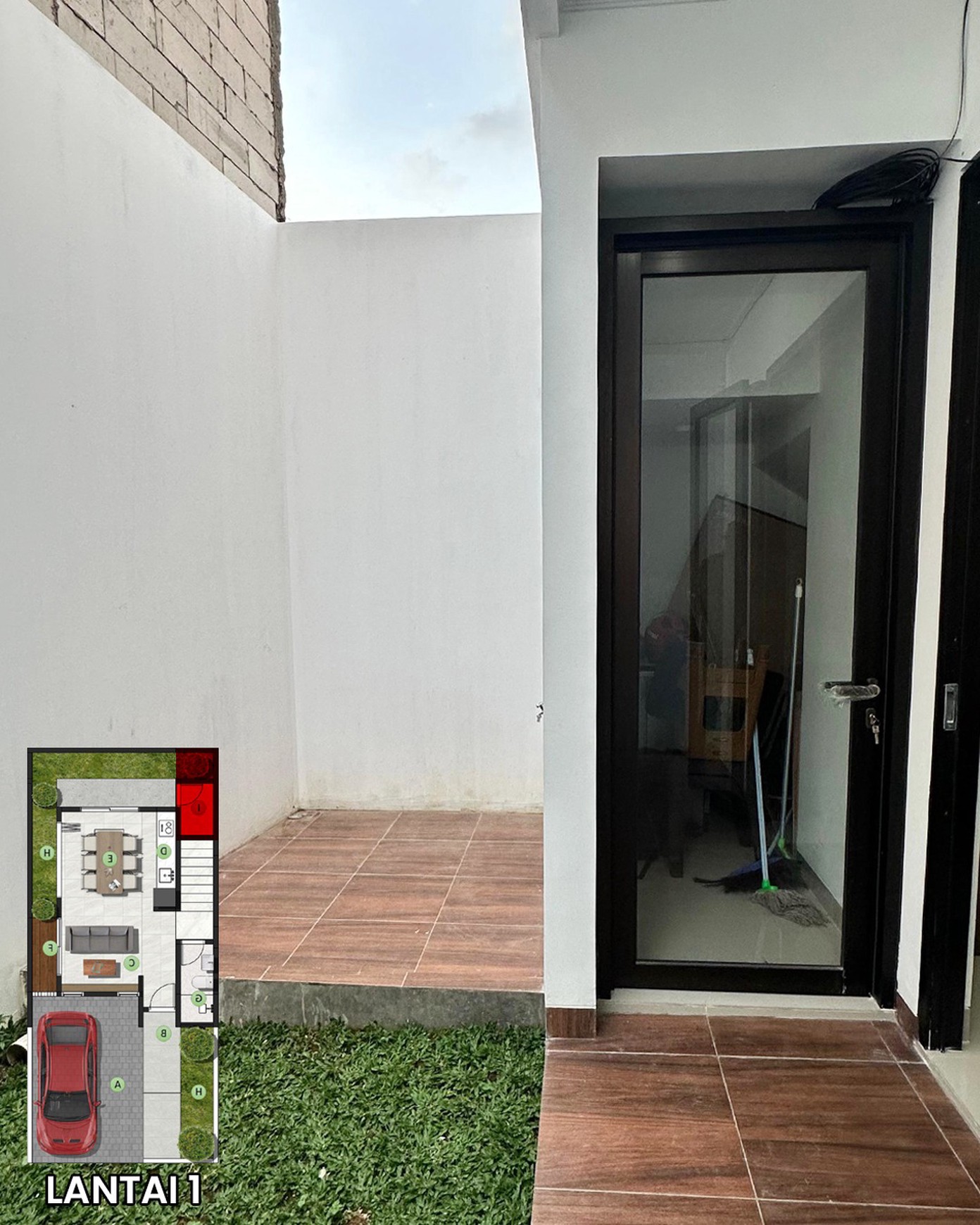 Rumah Hitung Tanah Area Cipete