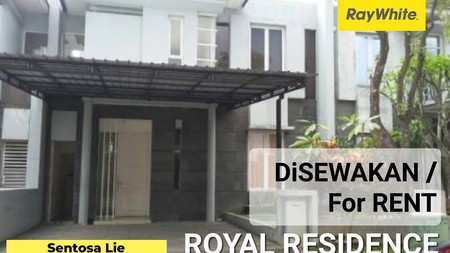MURAH  Disewakan Rumah Royal Residence Modern 3+1 Kamar Tidur Dekat Pakuwon Mall, Citraland, Dian Istana