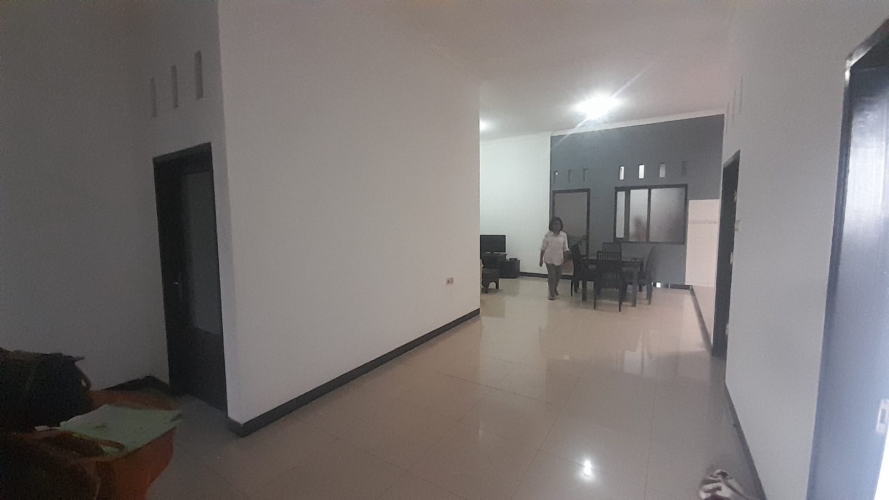 Rumah di Karanglo di jalan poros ke kota Batu