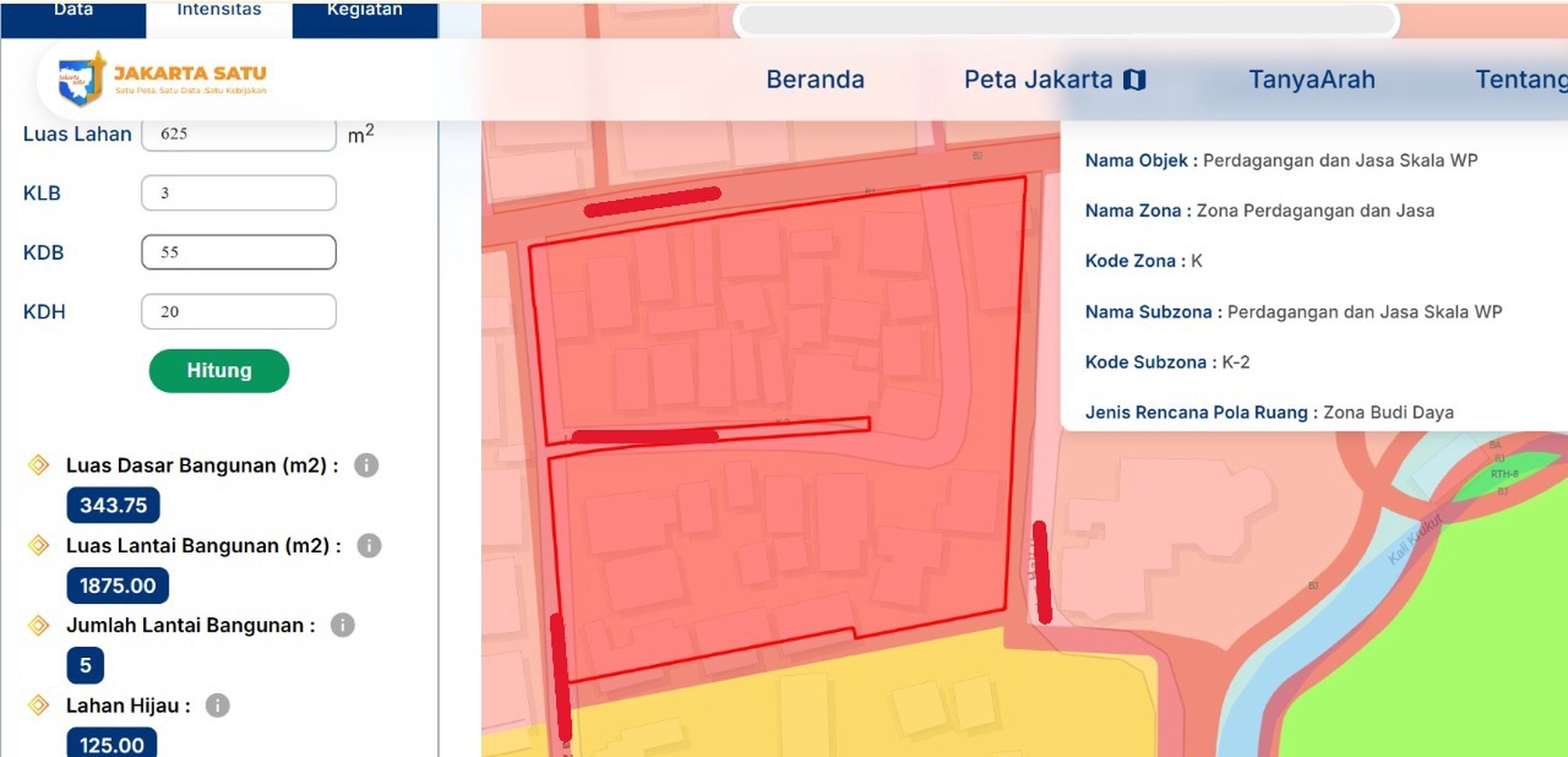 Tanah Komersial K2 Jarang Ada Luas 625m2 Area Cipete Kemang Jakarta