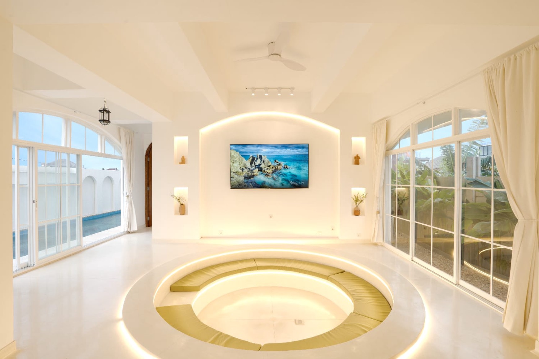 3 Min walking to Beach, Ocean View Leasehold Villa at Cemagi