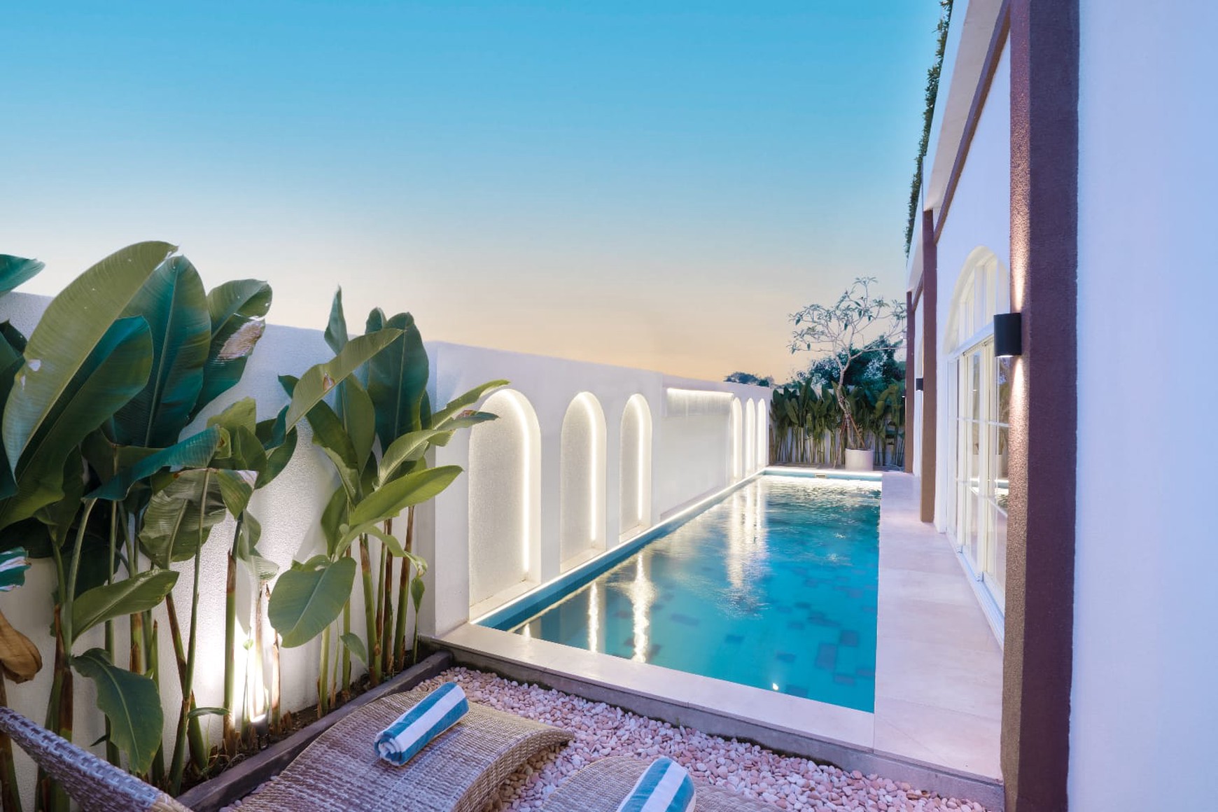 3 Min walking to Beach, Ocean View Leasehold Villa at Cemagi