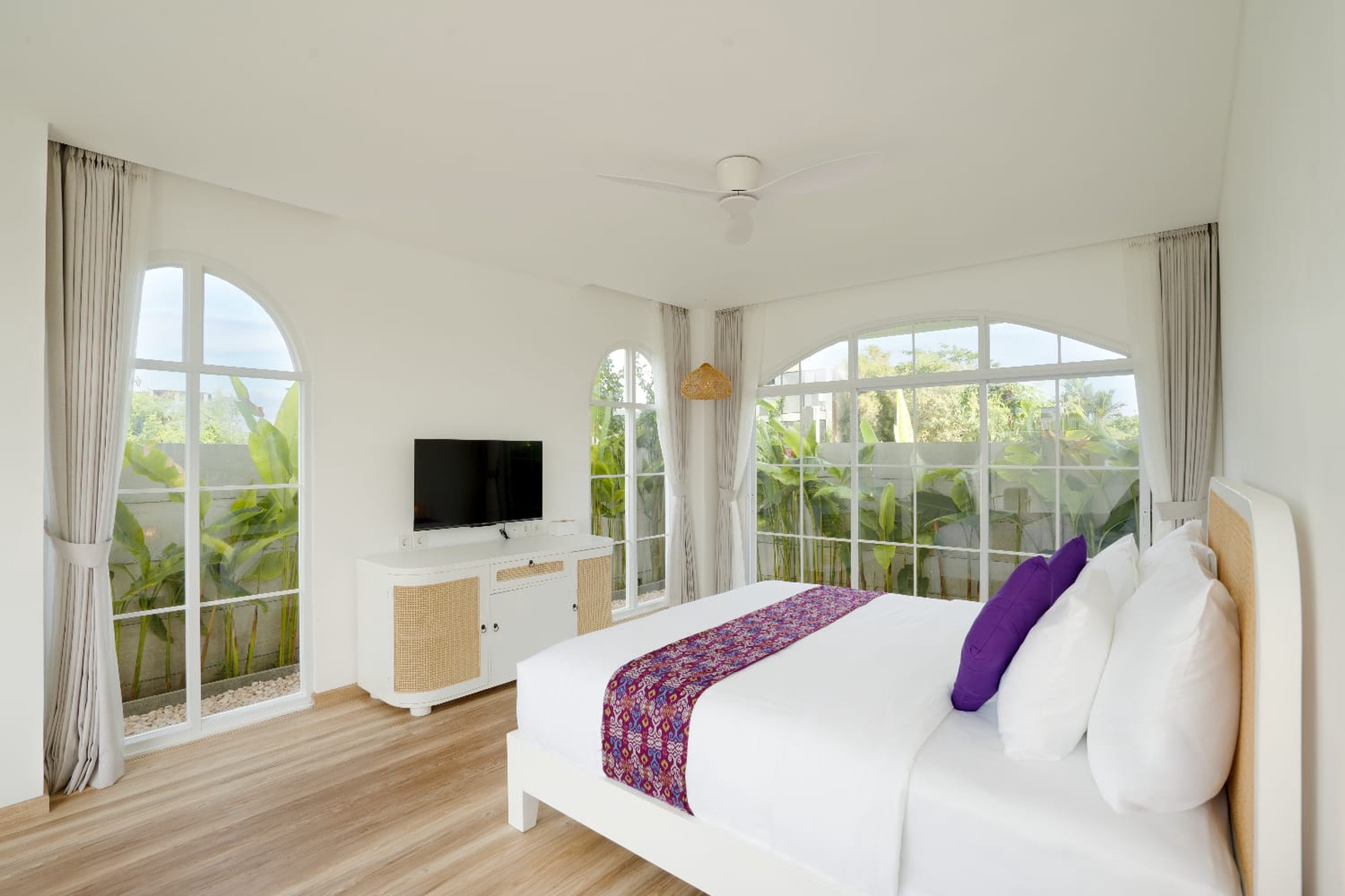 3 Min walking to Beach, Ocean View Leasehold Villa at Cemagi