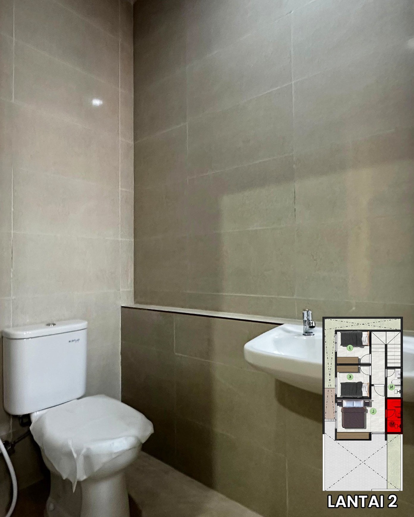 Rumah 2 Lantai di Pondok Cabe