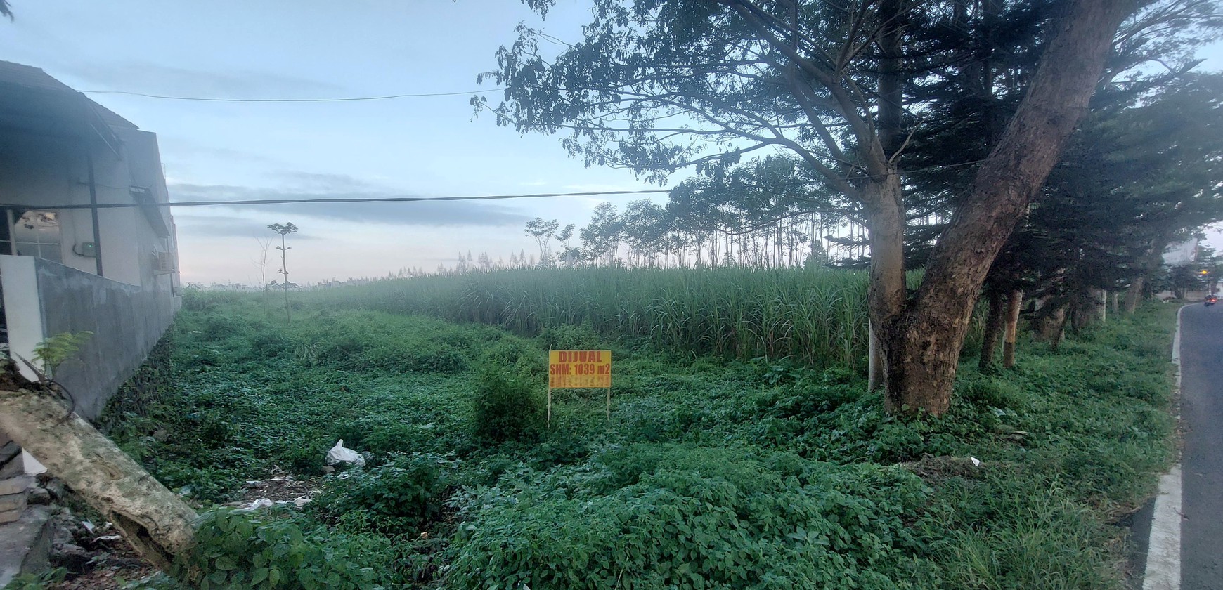 DIJUAL TANAH SIAP BANGUN DENGAN POTENSIAL TINGGI BANGET DENGAN HARGA 1,8JT/M2