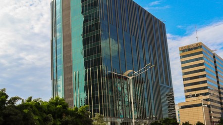 Dijual Office Space Lippo Thamrin luas 218 m2 Lt. 12 , Bare Condition - Jakarta Pusat