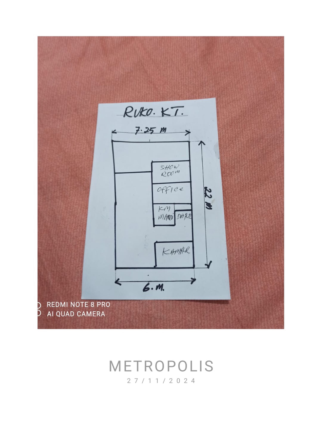 Di KONTRAKAN 1 UNIT RUKO LOKASI STRATEGIS