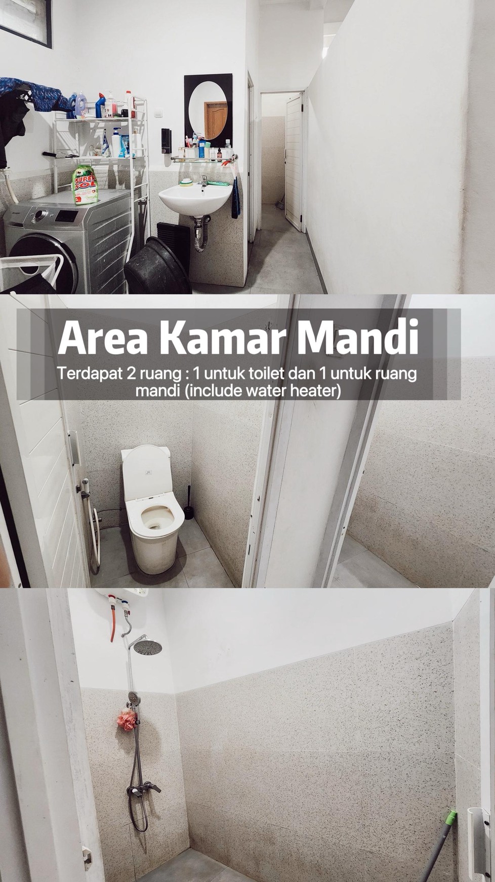 Dijual rumah diKarawaci Tangerang - Baru full renov 2 tahun lalu Bangunan style Modern.