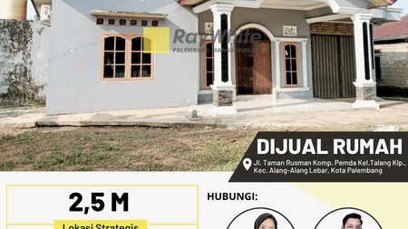 RUMAH MURAH PALEMBANG TENGAH KOTA 