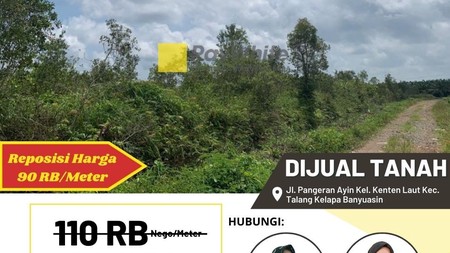 TANAH MURAH PALEMBANG 