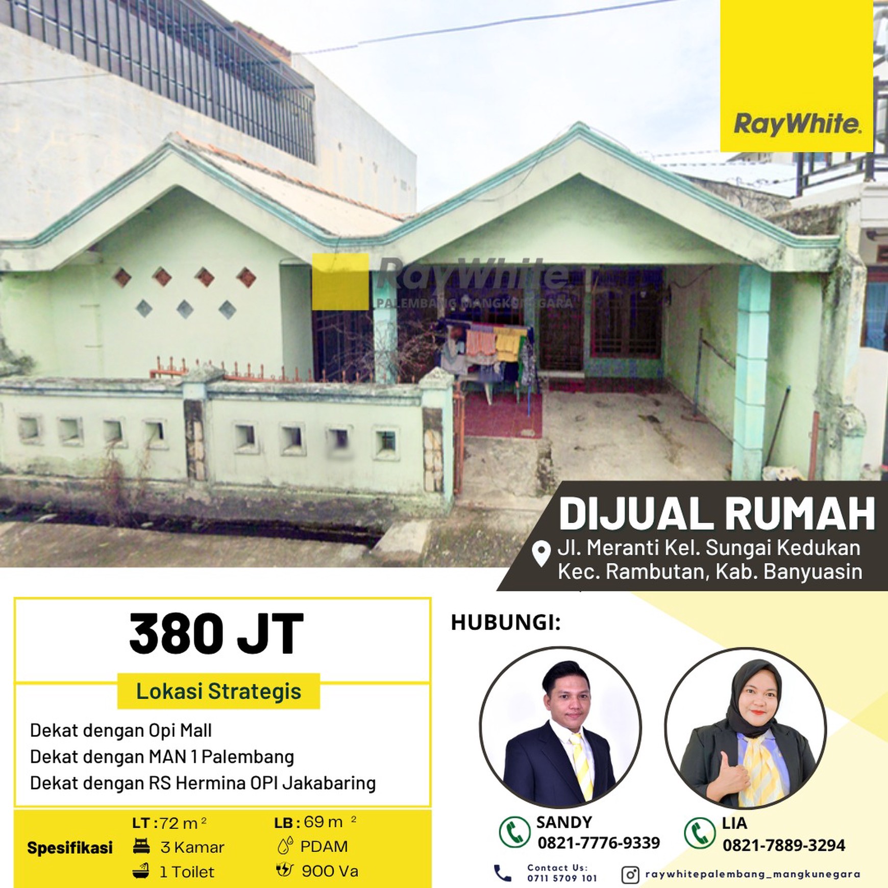 RUMAH JUAL PALEMBANG