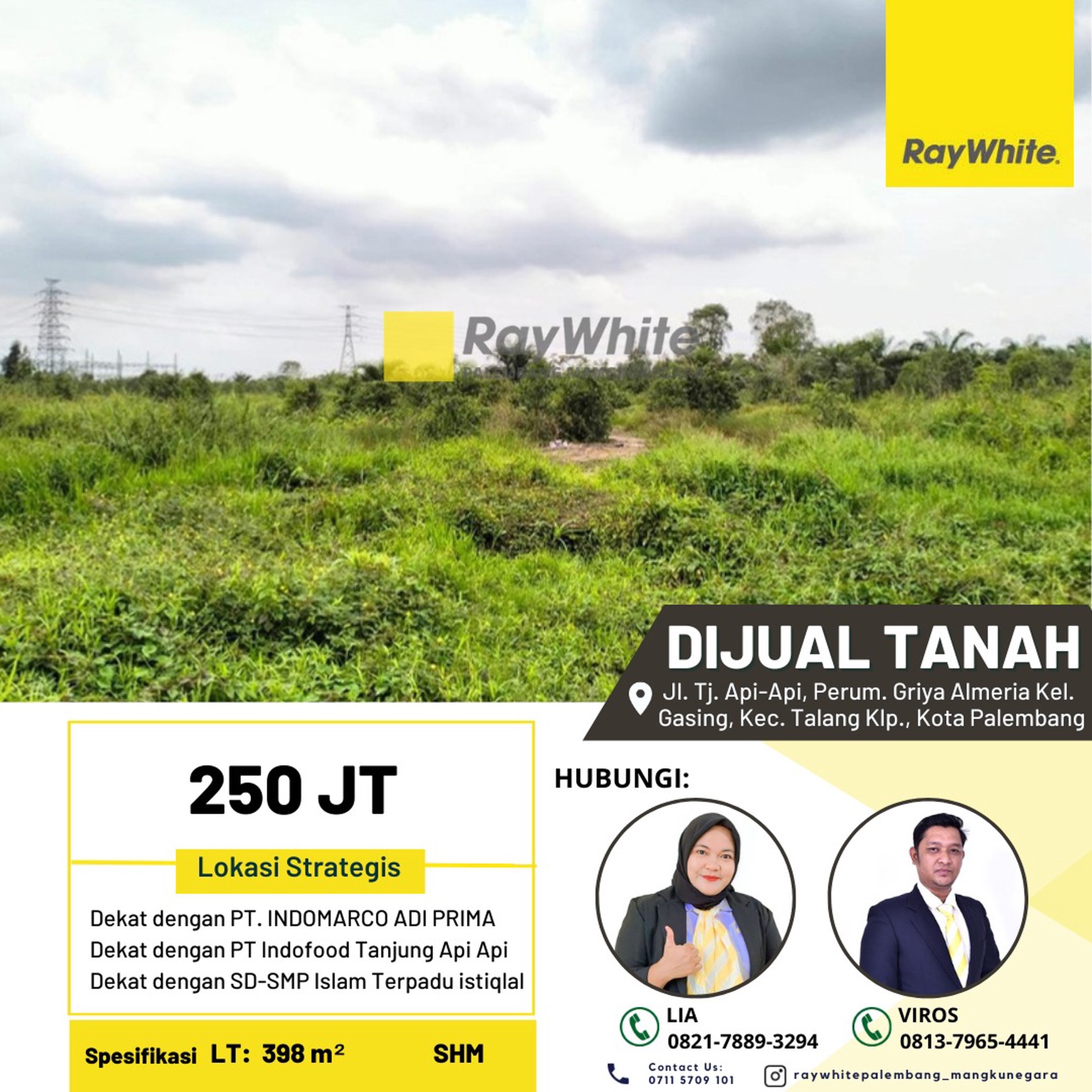 TANAH JUAL MURAH PALEMBANG