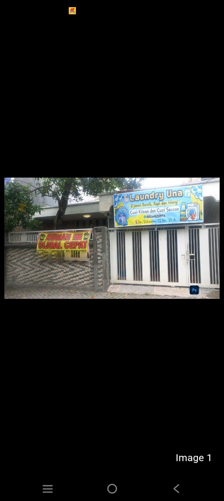 Dijual Rumah Sidosermo