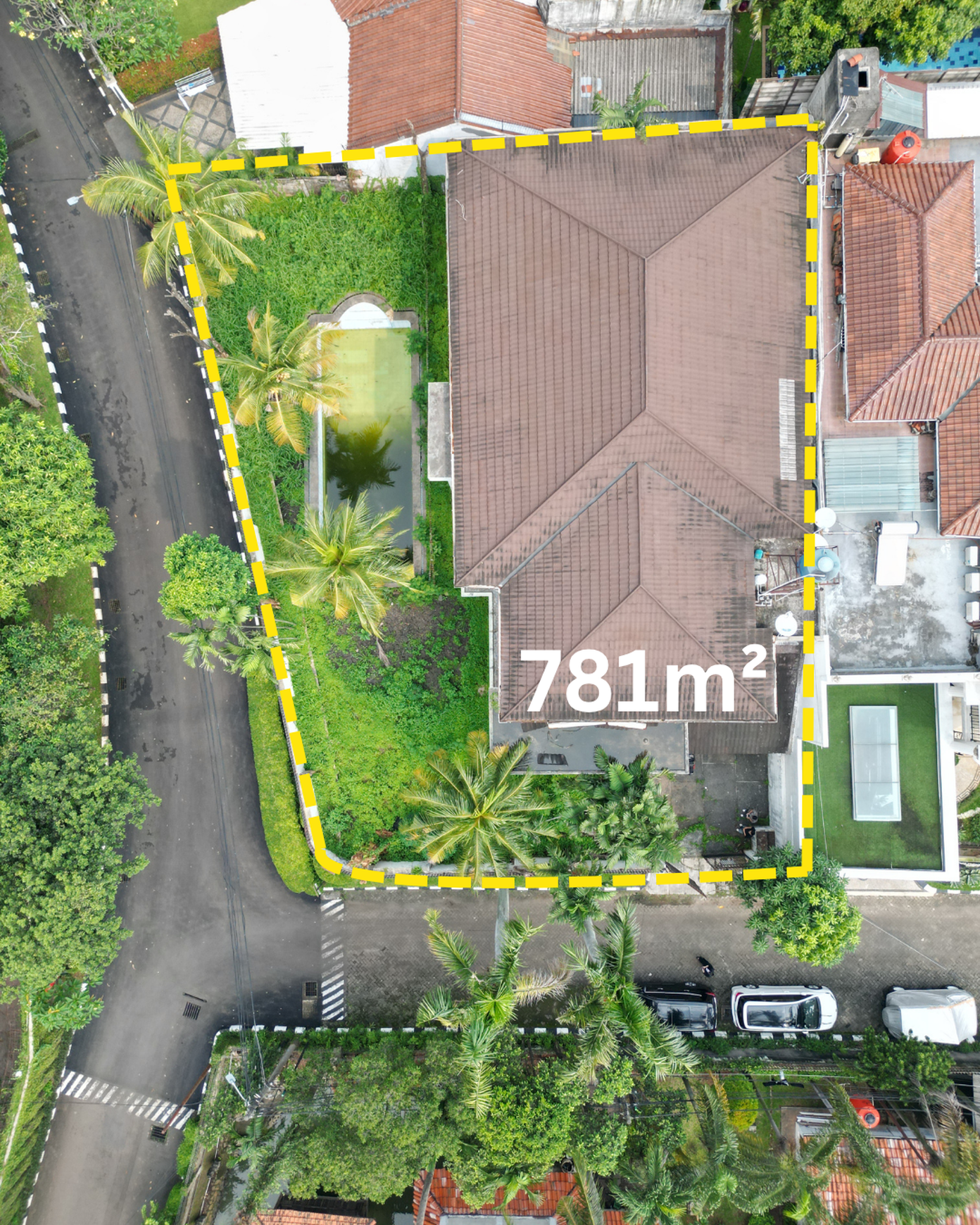 Rumah Hitung Tanah Area Cipete