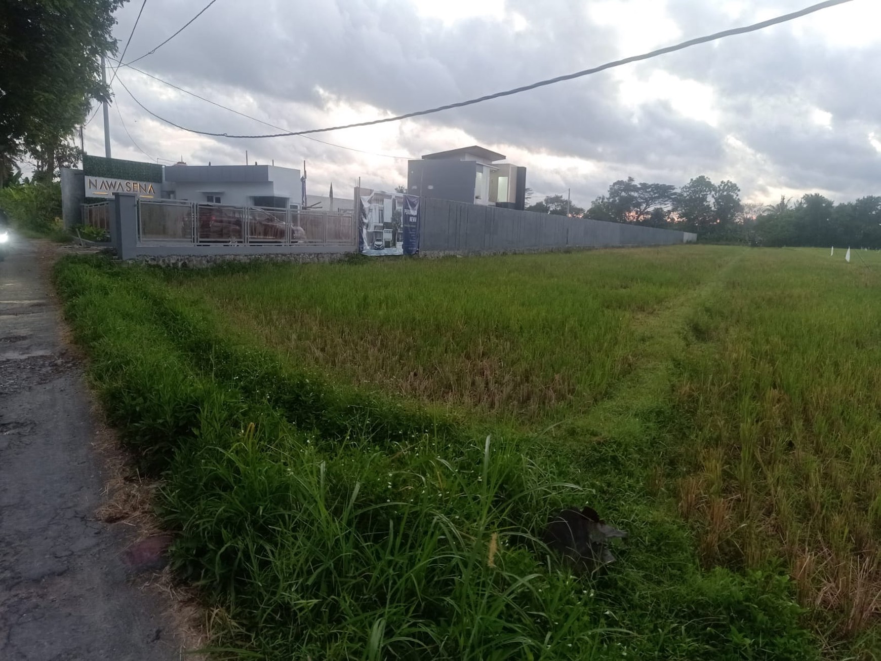 Tanah 3.087 Meter Persegi Cocok Untuk Cafe / Resto / Villa Di Sendangadi Sleman