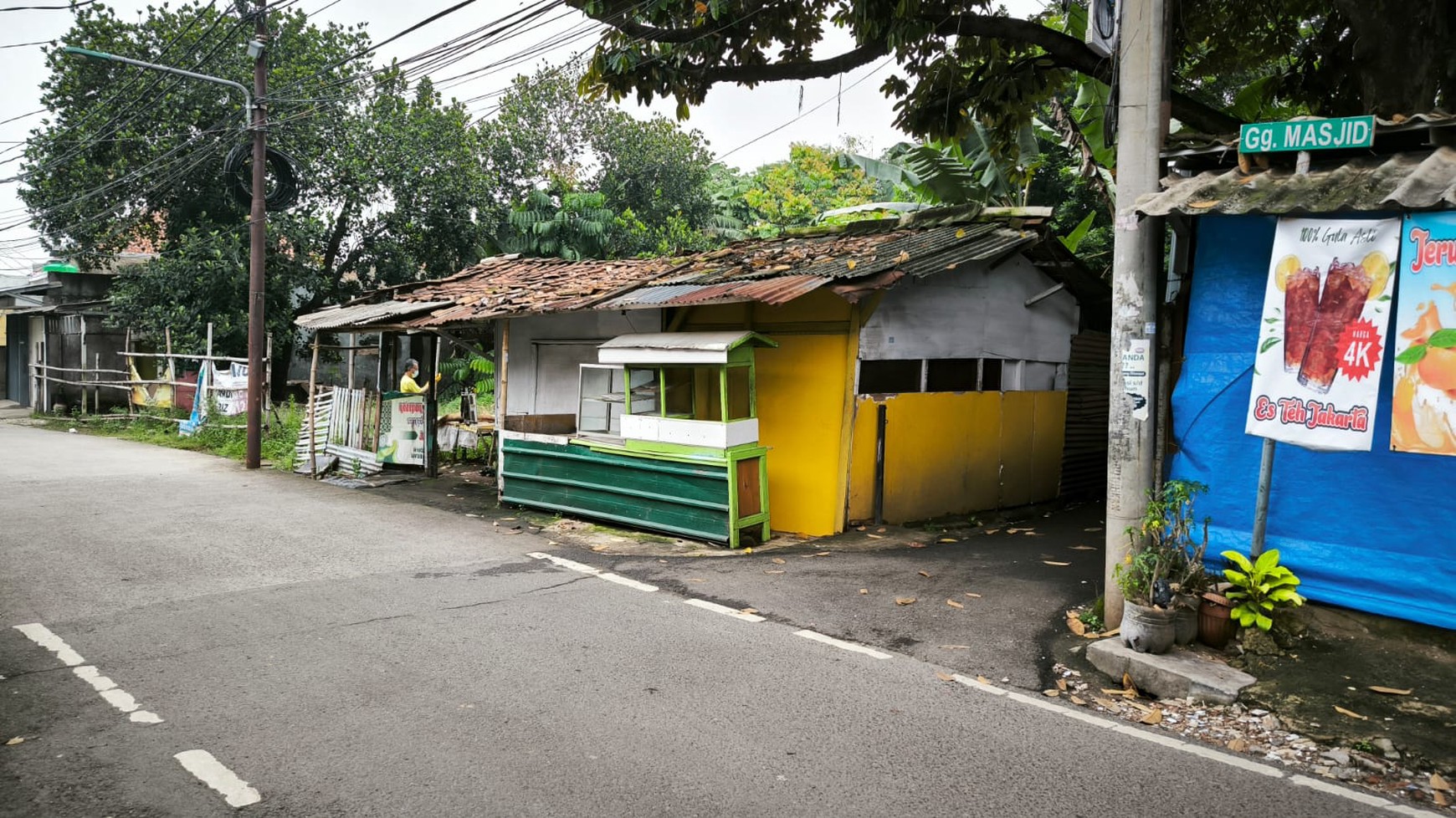 Tanah dijual murah daerah Cipayung Jakarta Timur, cocok utk cluster rumah