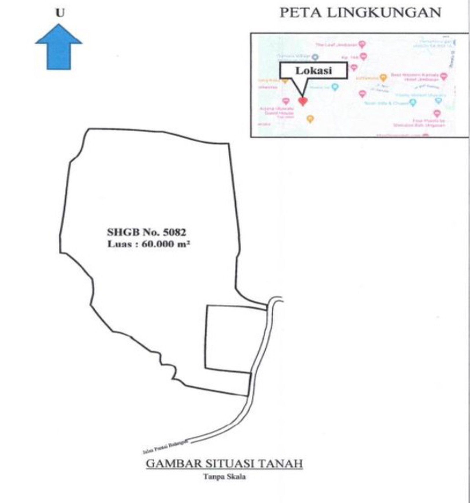 Land For Sale 6 Hectare in Jimbaran Kuta Bali