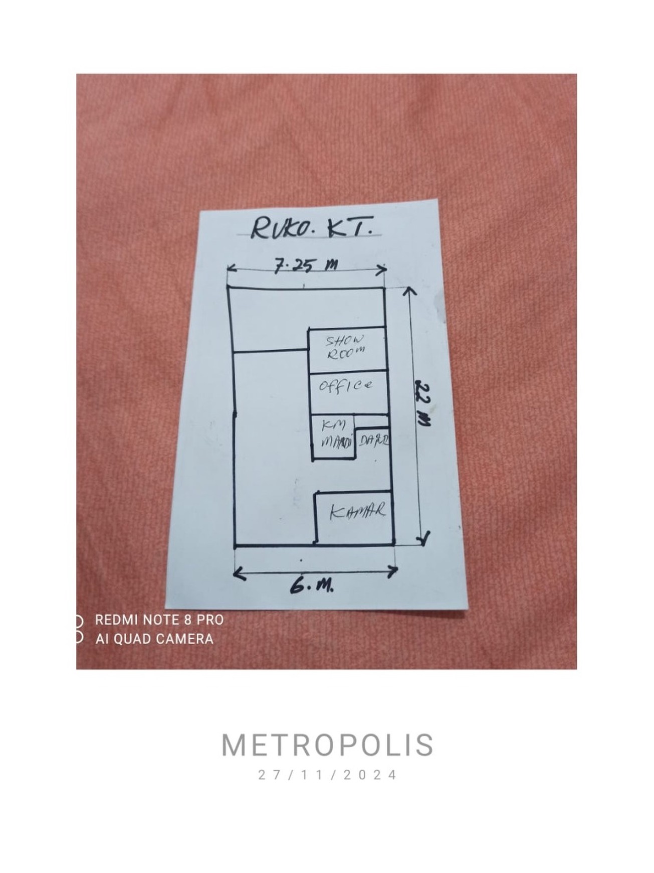 Disewa 1 Unit Ruko Lokasi Strategis