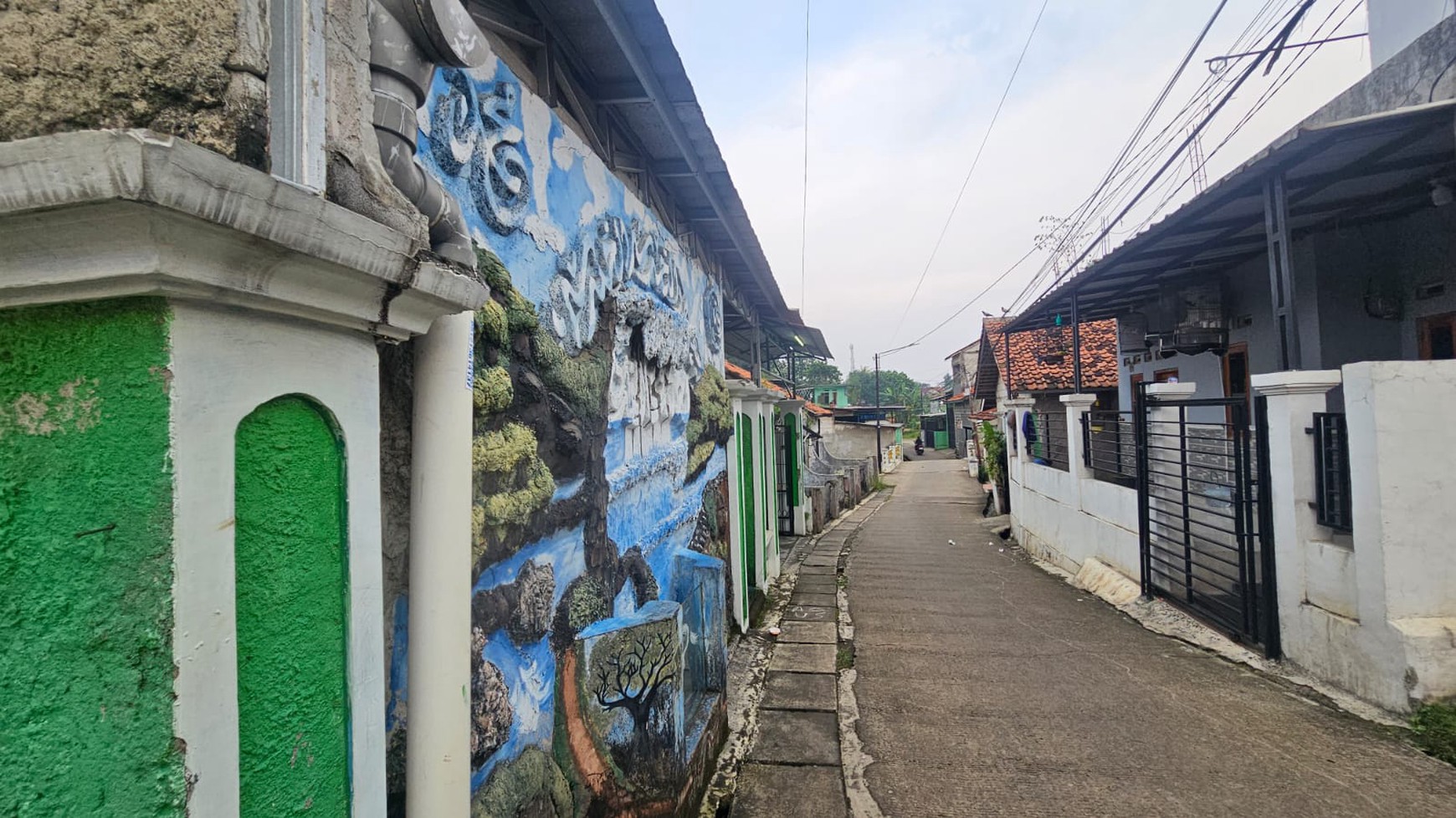 Cimanggis Tapos tanah luas 1609 datar tidak berkontur akses mbl