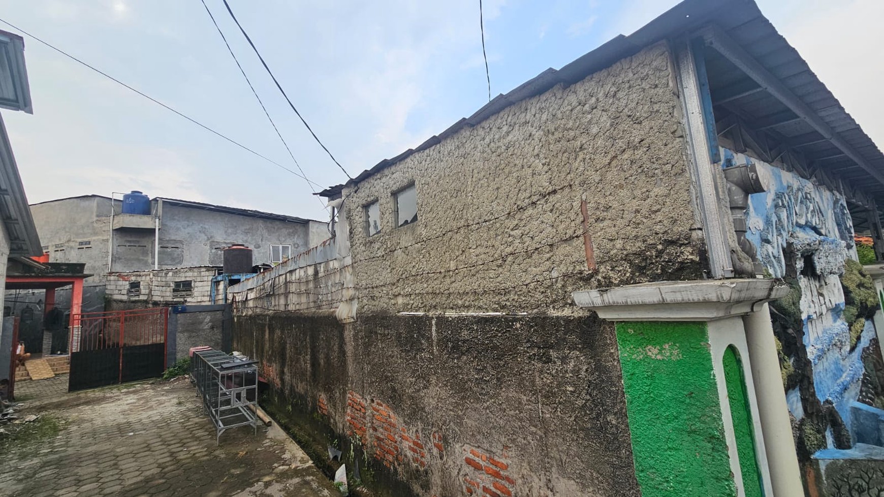 Cimanggis Tapos tanah luas 1609 datar tidak berkontur akses mbl