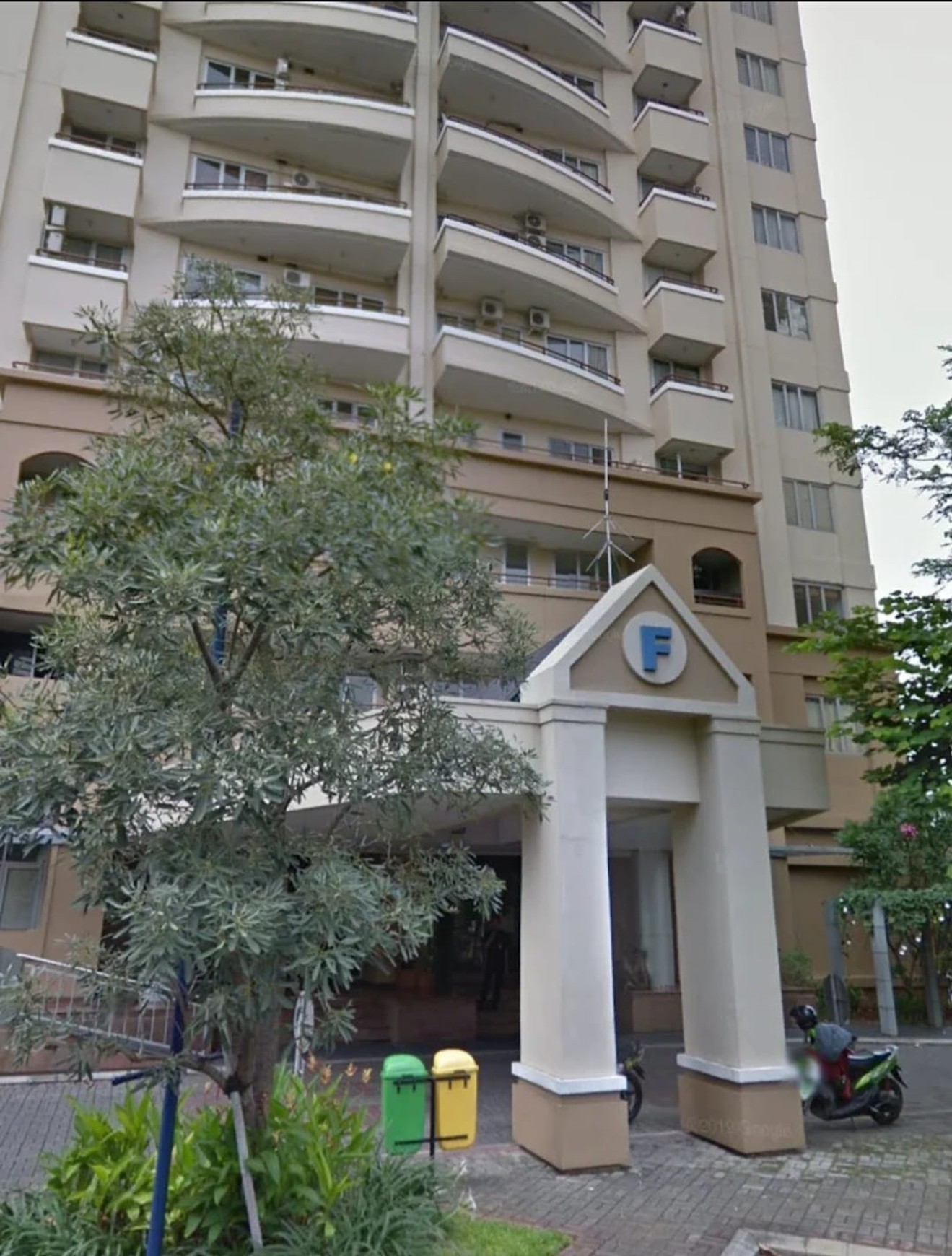 Apartemen Full Furnished Siap Huni di Tengah Kota Lokasi Ramai dan Strategis @Apartemen Paladin Park
