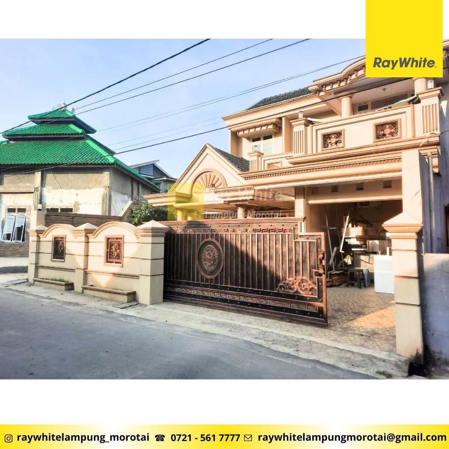Di jual Rumah 2 Lantai di Teluk Betung Timur, Bandar Lampung