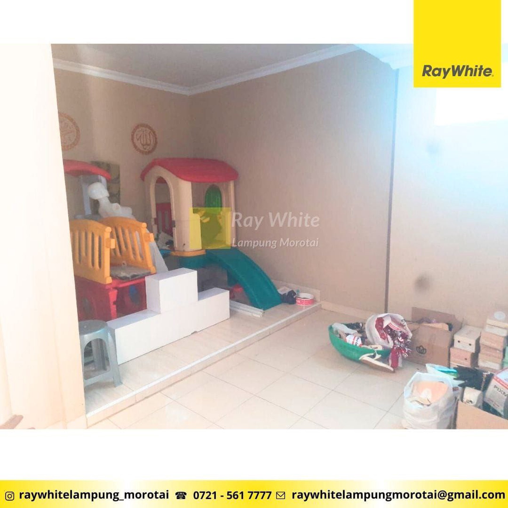 Di jual Rumah 2 Lantai di Teluk Betung Timur, Bandar Lampung