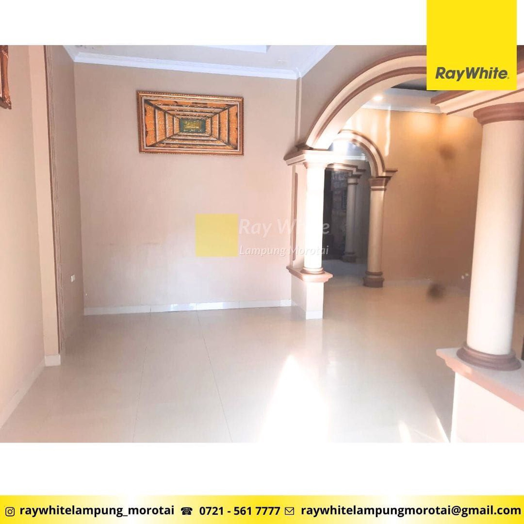 Di jual Rumah 2 Lantai di Teluk Betung Timur, Bandar Lampung