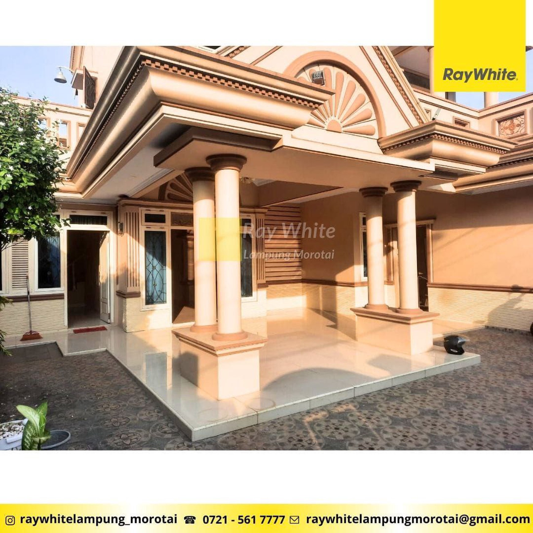 Di jual Rumah 2 Lantai di Teluk Betung Timur, Bandar Lampung