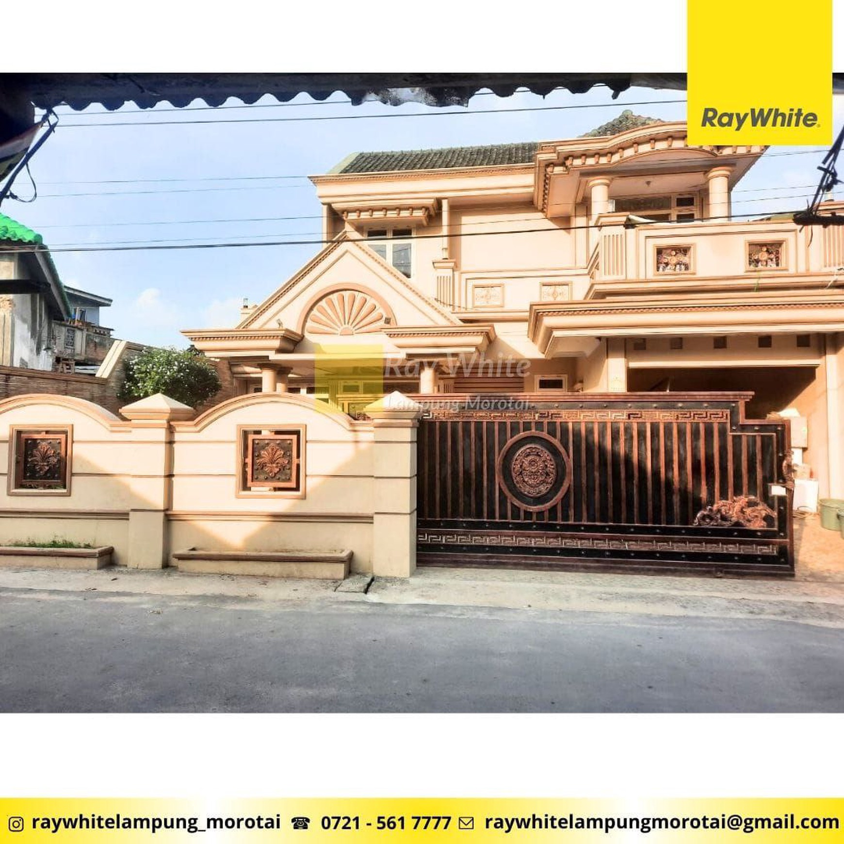 Di jual Rumah 2 Lantai di Teluk Betung Timur, Bandar Lampung