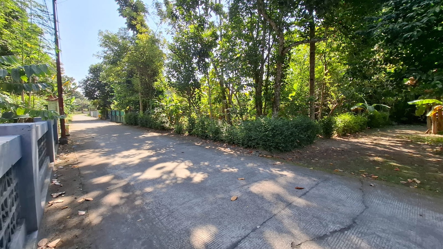 Tanah Pekarangan Luas Lokasi Berada di Daerah Bambang Lipuro Bantul 