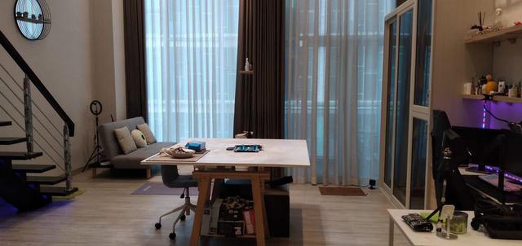 dijual cepat soho apartemen brooklyn alam sutera strategis, harga nego, bagus, siap huni