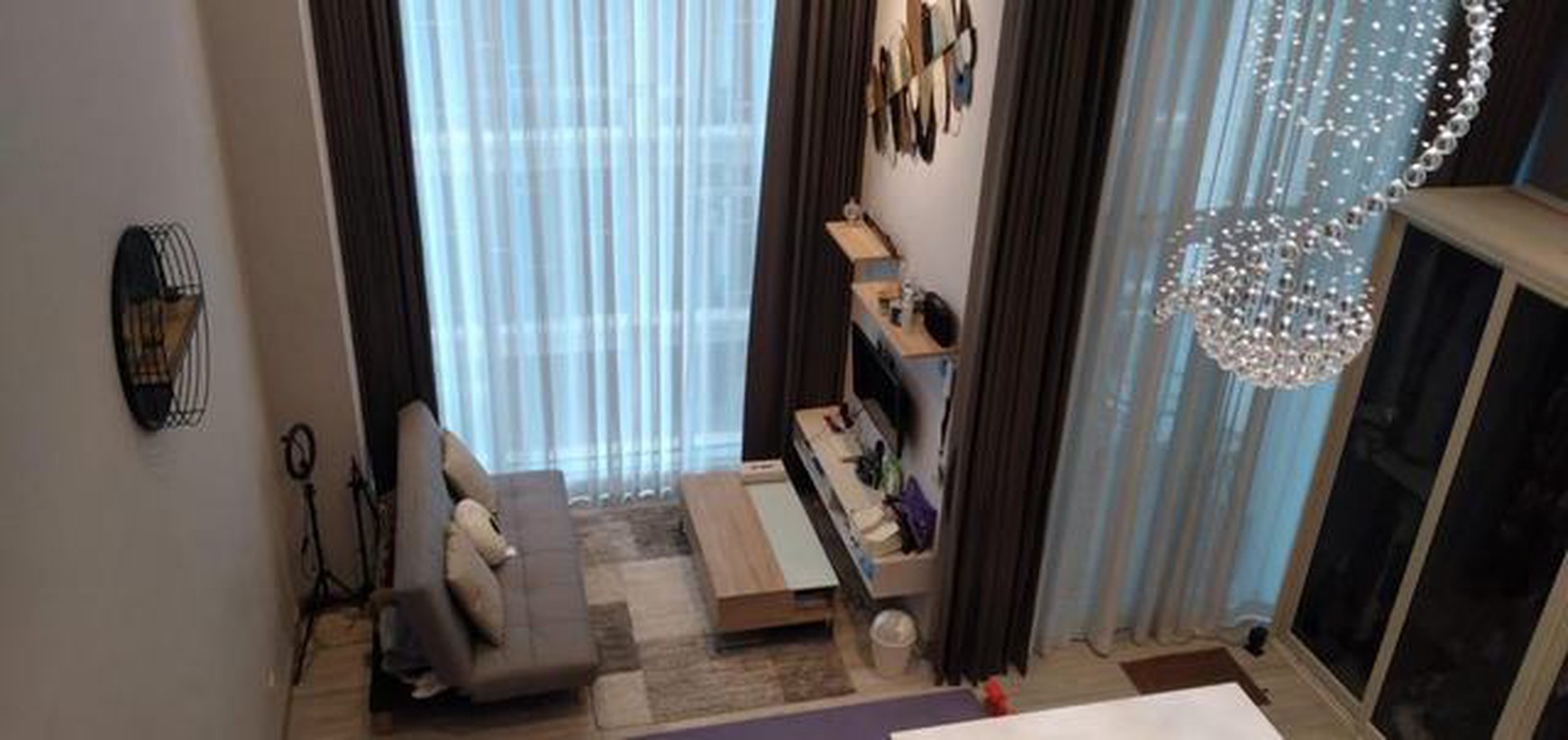 dijual cepat soho apartemen brooklyn alam sutera strategis, harga nego, bagus, siap huni