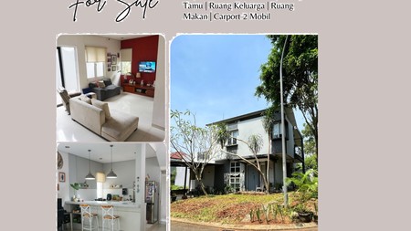 Jarang ada dijual cepat rumah strategis siap huni, pavillion residence bsd city bsd city serpong tangerang selatan banten