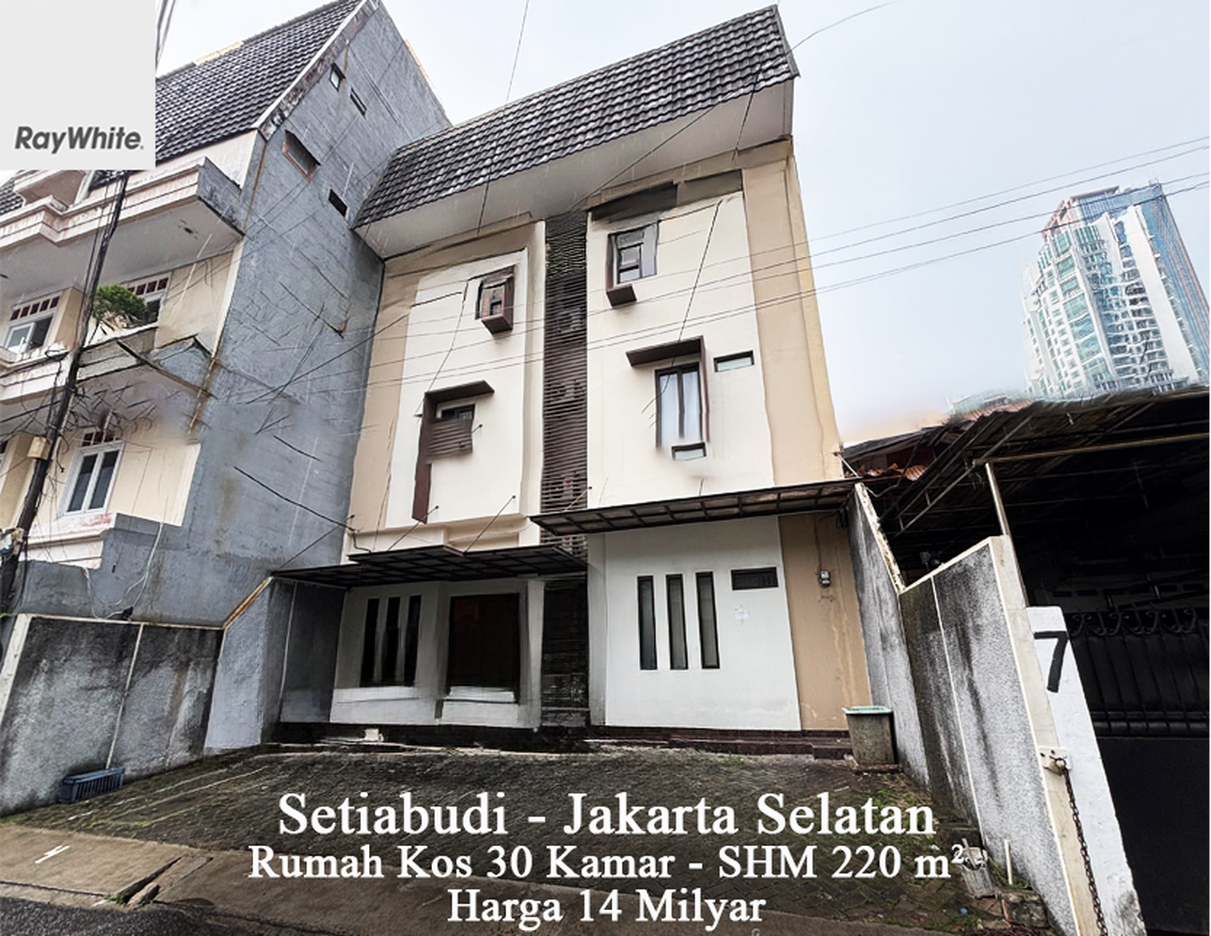 FOR SALE Rumah Kos Setiabudi 30 kamar Jakarta Selatan