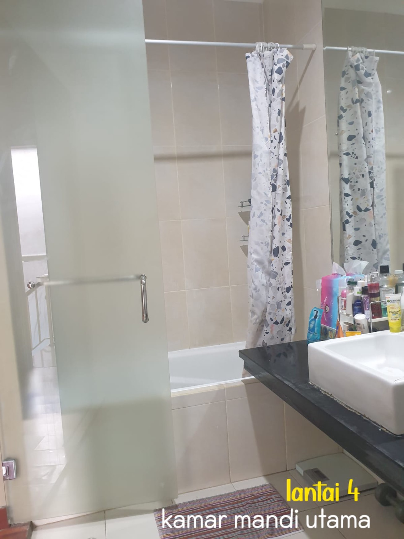 Rumah 4 lantai,dalam cluster di Bintaro Jaya 7