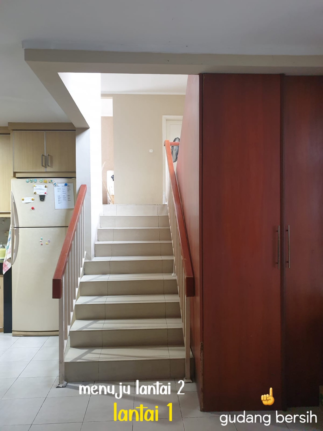 Rumah 4 lantai,dalam cluster di Bintaro Jaya 7