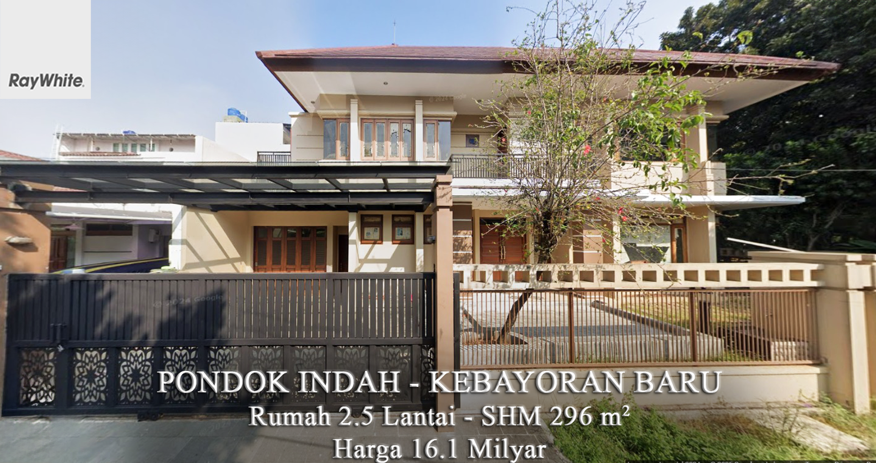 FOR SALE Murah Rumah Bagus 2.5 Lantai Baru Renovasi di Pondok Indah Kebayoran Baru Jakarta Selatan