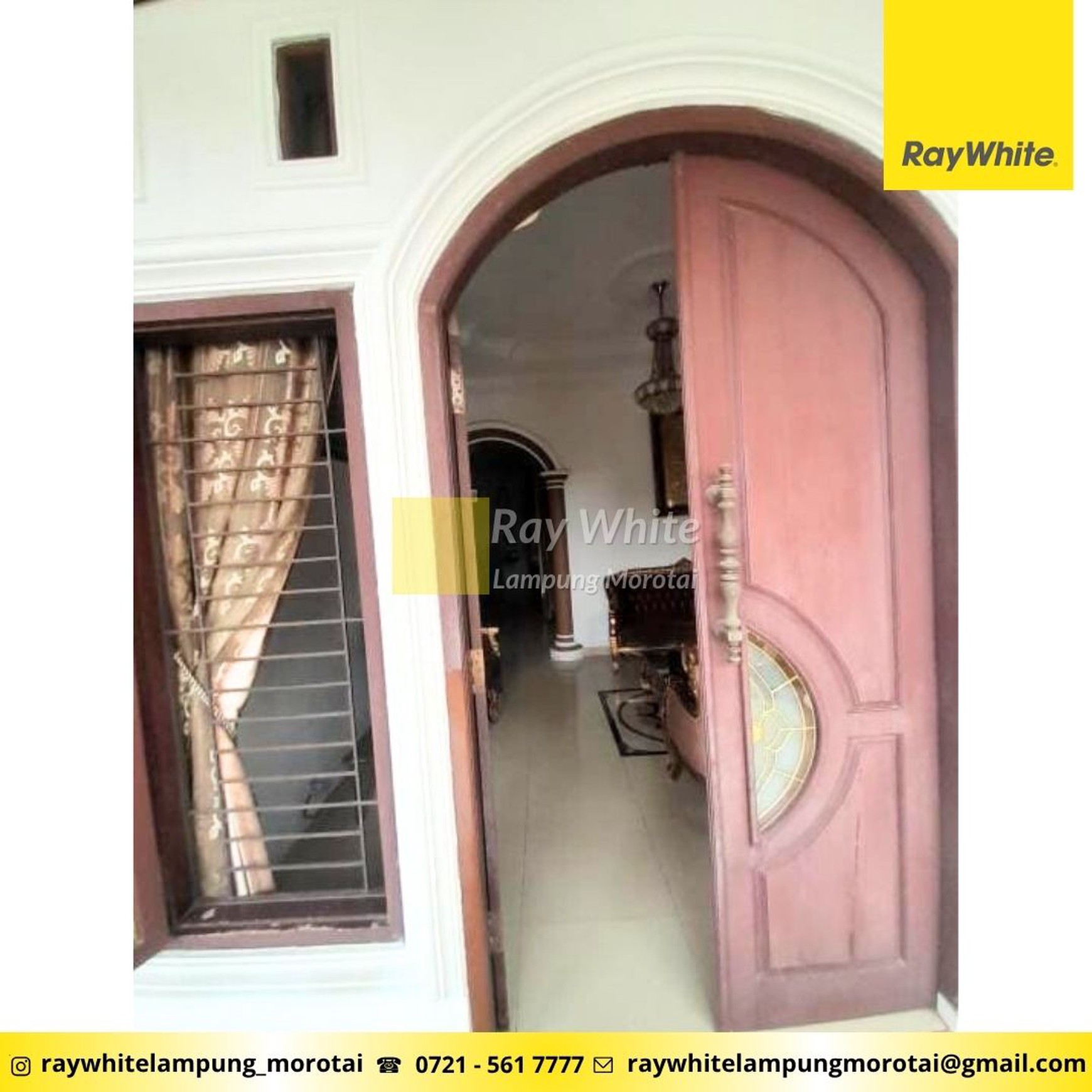 Dijual rumah 2 lantai antasari kedamaian bandar lampung