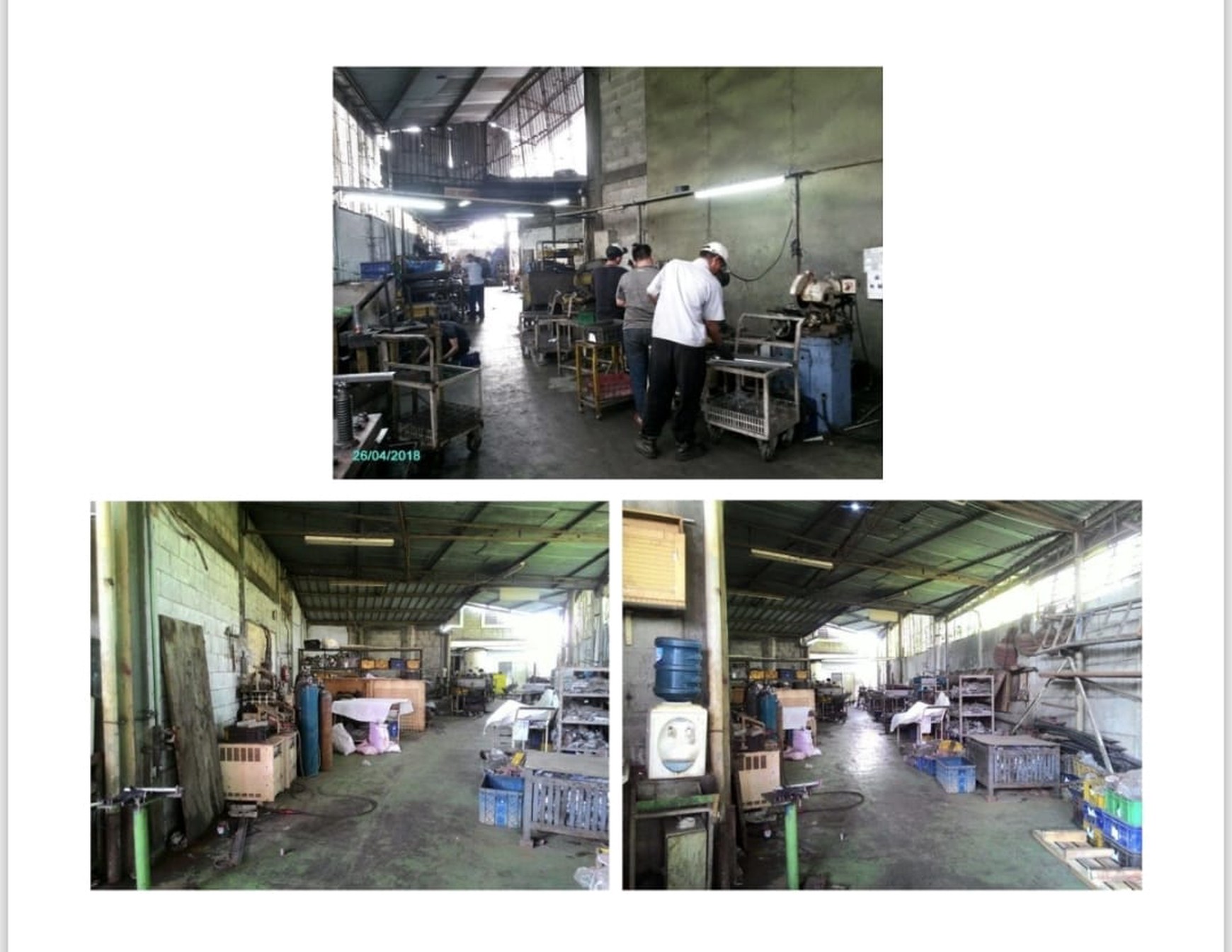 Pabrik Gudang Workshop Jalan Raya Bisa Kontainer Bantar Gebang Setu Kota Bekasi