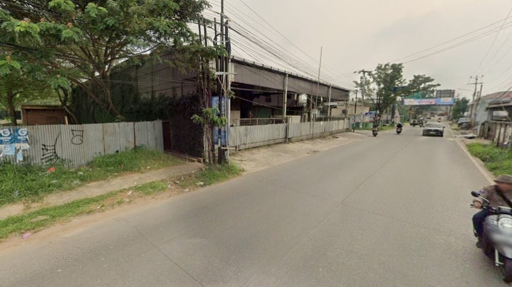 Pabrik Gudang Workshop Jalan Raya Bisa Kontainer Bantar Gebang Setu Kota Bekasi