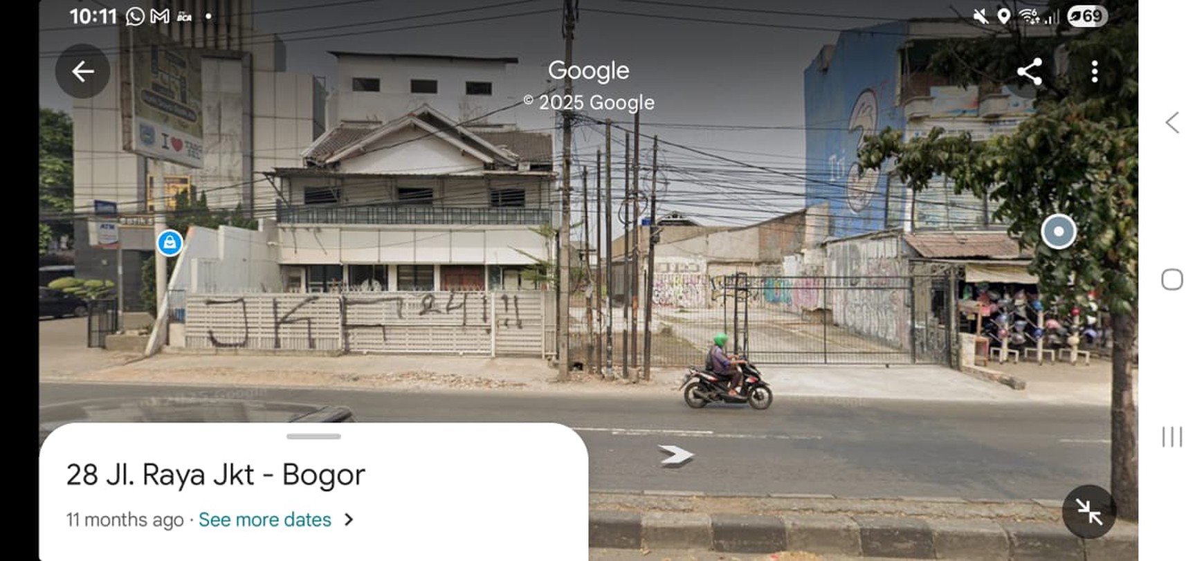 Kavling Pinggir Jalan Ir Hj Juanda Raya Ciputat Tangerang Selatan