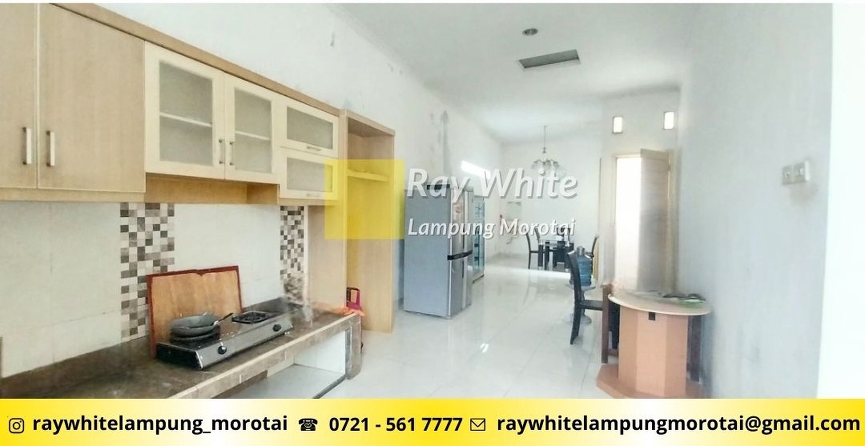 Dijual tanah dan bangunan rumah teluk betung 1.154 meter kota bandar lampung