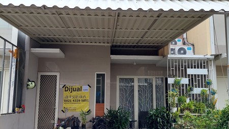 Rumah Mewah 2 Lantai Full Furnish Murah DE VICTORY REGENCY di Sukomanunggal Surabaya Barat