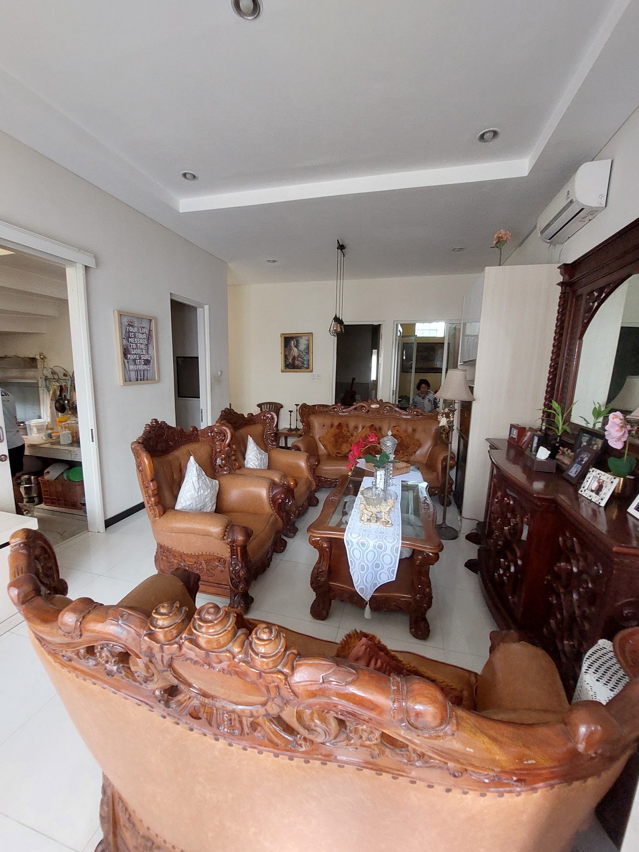 Rumah Mewah 2 Lantai Full Furnish Murah DE VICTORY REGENCY di Sukomanunggal Surabaya Barat