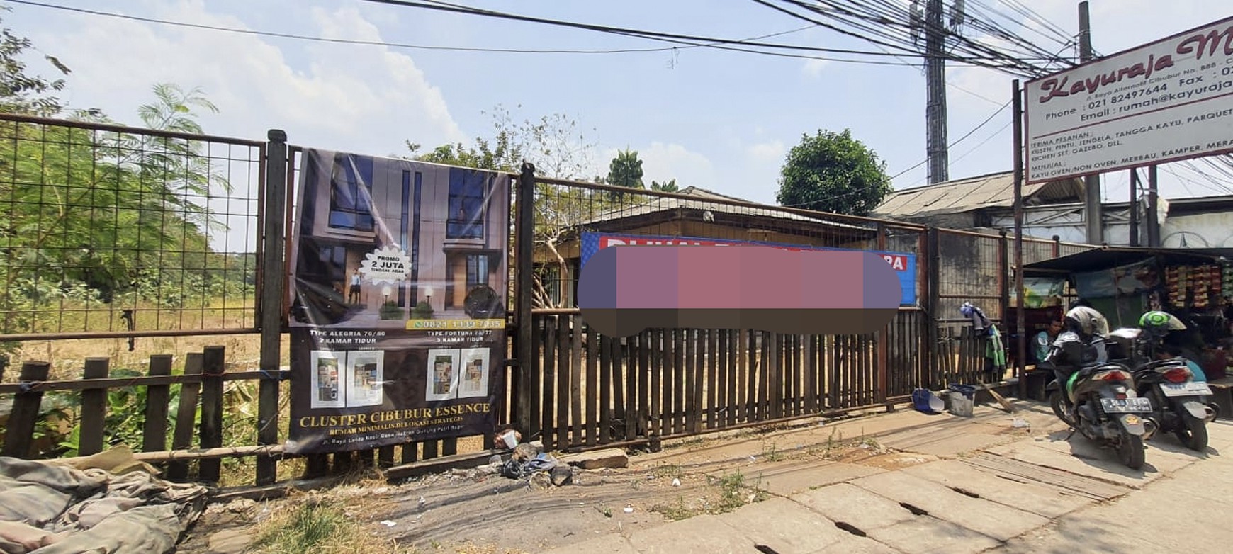 Termurah dan BU!! Lahan Komersial  3.754m2 Di Jl. Raya Alternatif Cibubur 