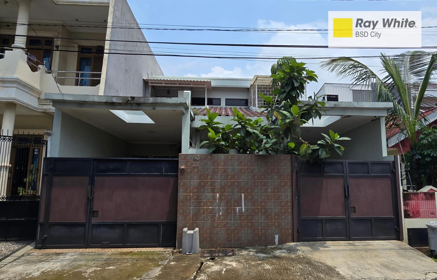 Rumah di blok terdepan Nusa Loka BSD, Dekat Pasar Modern BSD