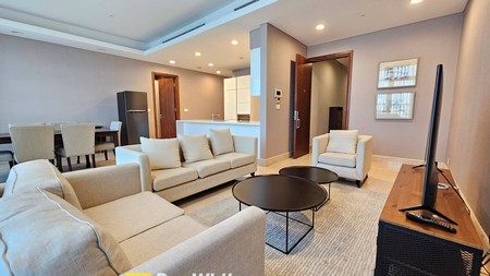 Unit di Apartemen La Maison Barito, Kebayoran Baru, siap huni, 1 km ke MRT Blok M
