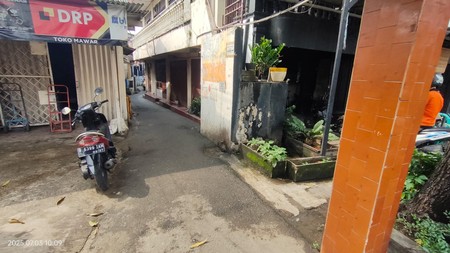 Rumah Hitung Tanah Bekas Kontrakan daerah Cibubur Jakarta Timur 
