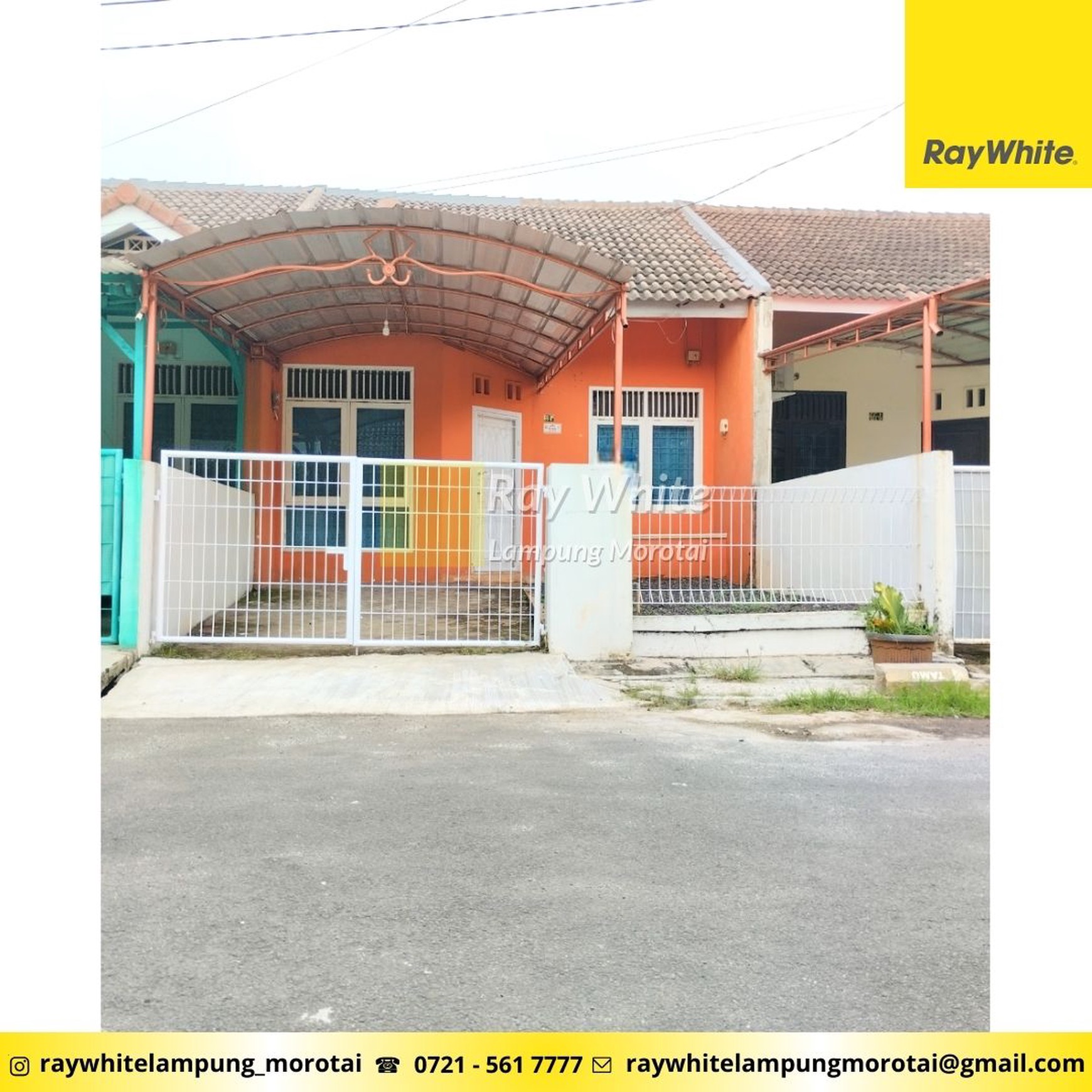 Disewakan Rumah Way Halim bandar lampung Area Perumahan